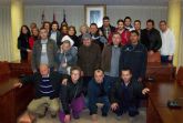 Los miembros de 'AFEMAC' visitan el Ayuntamiento de guilas