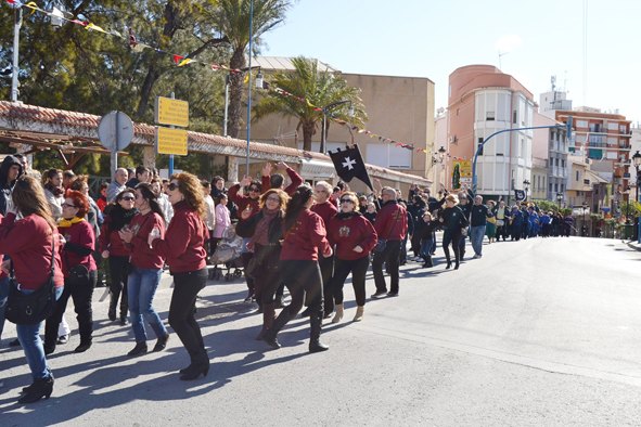 Mercadillo Medieval y pasacalles y comida de convivencia de todos los grupos de moros y cristianos, otros actos con motivo del Medio Año Festero de este festejo - 1, Foto 1