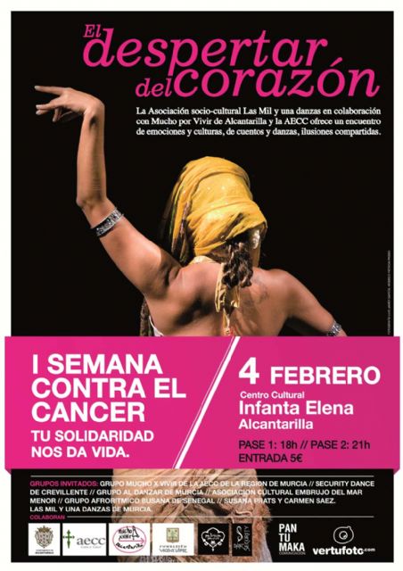 I semana contra el cáncer en Alcantarilla, bajo el lema Tú solidaridad nos da vida - 1, Foto 1