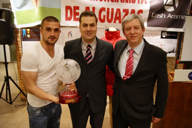 El ‘Ruso’ García recibe el premio “Jugón” según los votos de la Peña Murcianista de Alguazas - 2, Foto 2