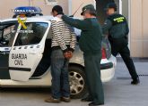 La Guardia Civil y Policía Local de Cehegín desmantelan un punto de venta de hachís