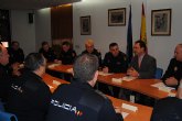 Bascuñana se reunió con los mandos de la Policía Nacional de la Región