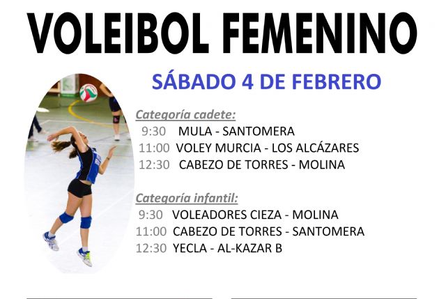 Santomera con el Voleibol femenino - 1, Foto 1