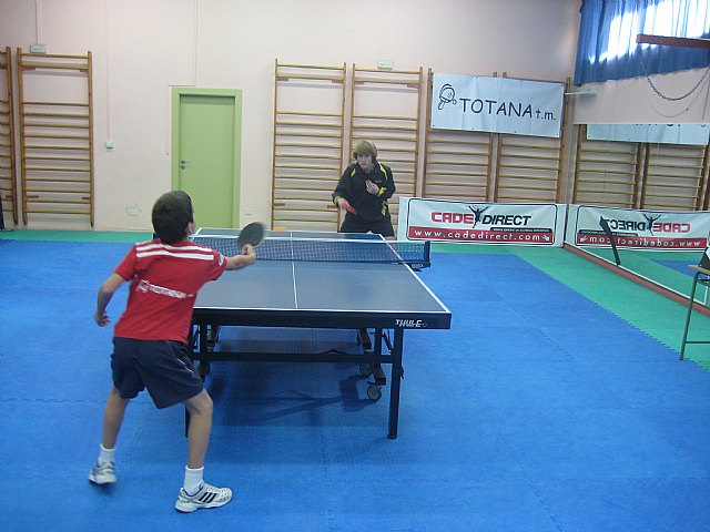 Tenis de mesa. 2ª nacional: Peña Barcelonista de Totana 1 -- Peralto Salud Linares 5, Foto 1