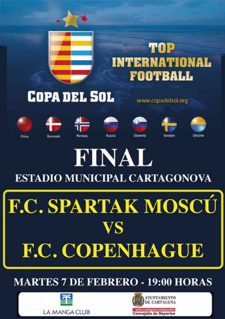 El Copenhagen y el Spartak de Moscu disputarán la final de la Copa del Sol - 1, Foto 1