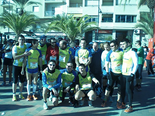 Gran papel del Club Atletismo Totana en la I Media Maratón Bahía de Mazarrón, Foto 1