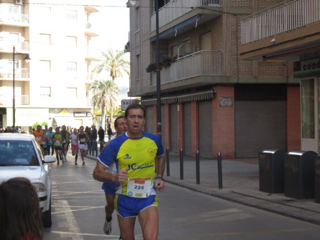 Gran papel del Club Atletismo Totana en la I Media Maratn 