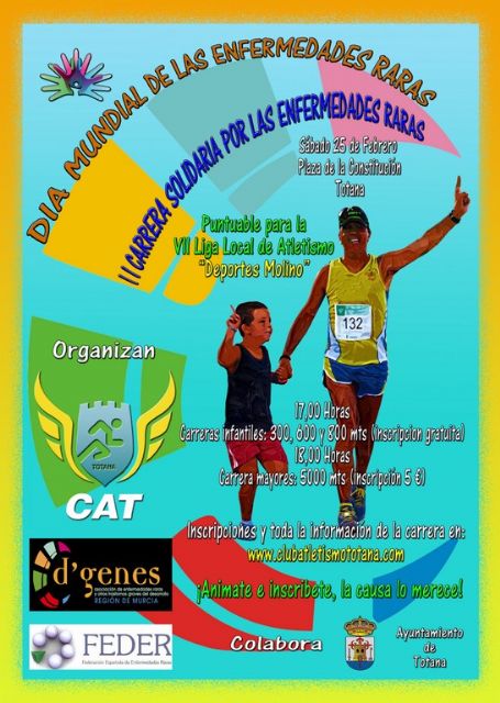 La II Carrera Solidaria por las Enfermedades Raras tendrá lugar el próximo sábado 25 de febrero, Foto 3