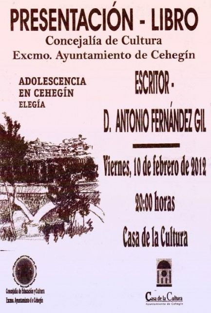 'Kairós' presenta esta tarde su 'Adolescencia en Cehegín' - 1, Foto 1