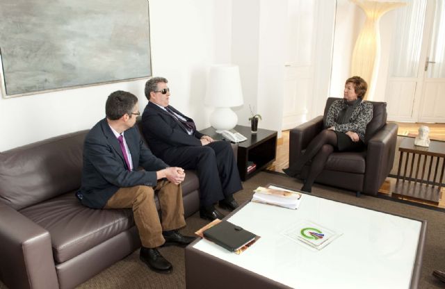 La ONCE invita a la alcaldesa a su XIII Bienal de Música - 1, Foto 1