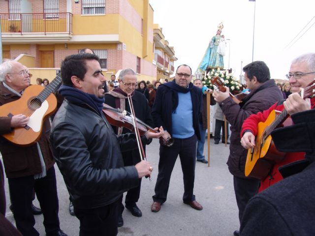 La pedanía murciana de Santa Cruz disfrutó del repertorio de los auroros torreños - 1, Foto 1