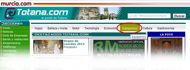 Equipamos es el nuevo blog temático de Totana.com, Foto 1