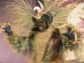 Csar Ruiz encarn anoche a la 'Mussona 2012' uno de los personajes del Carnaval de guilas