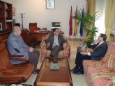 El Alcalde de Bullas visita al Delegado del Gobierno en Murcia, Joaquín Bascuñana