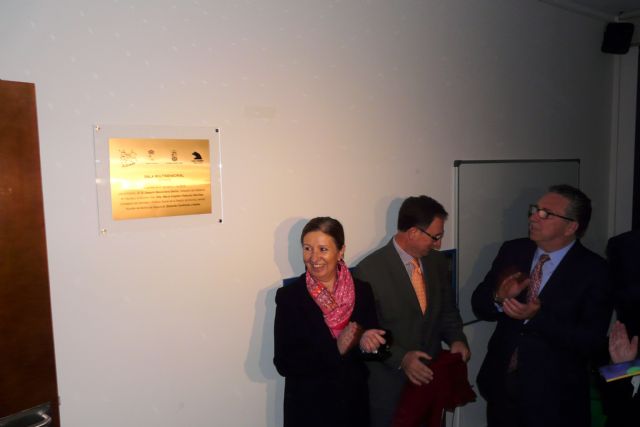 El Centro Integral Reina Sofía de ASTRADE en Molina de Segura estrena las nuevas pistas polideportivas y la Sala Multisensorial - 4, Foto 4