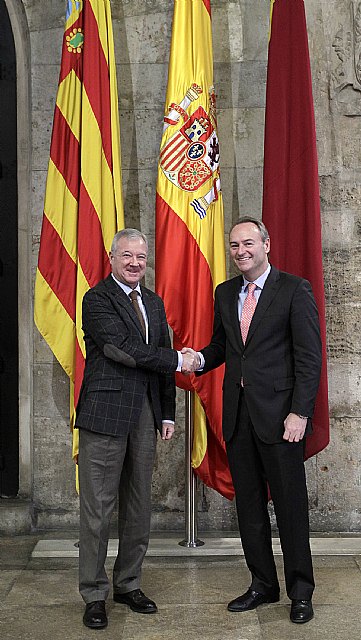 Valcárcel y Fabra lanzan una estrategia conjunta para mitigar los efectos del acuerdo UE-Marruecos e impulsar el Corredor Mediterráneo - 2, Foto 2