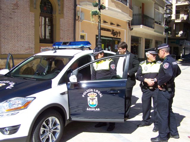 Un nuevo vehículo se incorpora al parque móvil de la Policía Local de Águilas - 1, Foto 1