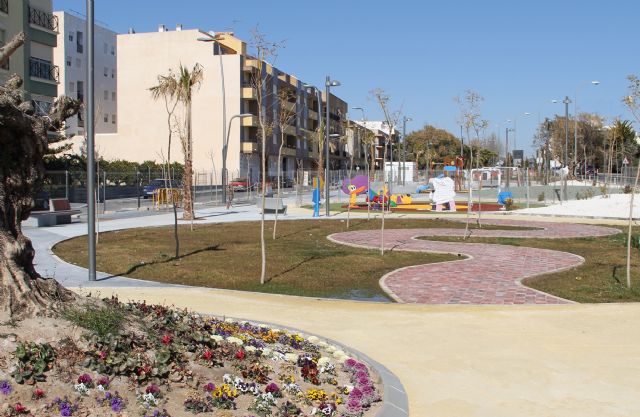 Recta final para las obras del nuevo Parque Público Reina Sofía que ofrecerá más de 14.000 metros cuadrados de zonas verdes y juegos infantiles en el centro urbano - 1, Foto 1