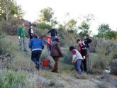 Plantadas más de 150 especies autóctonas en el Cabezo del Santo y el Molinete