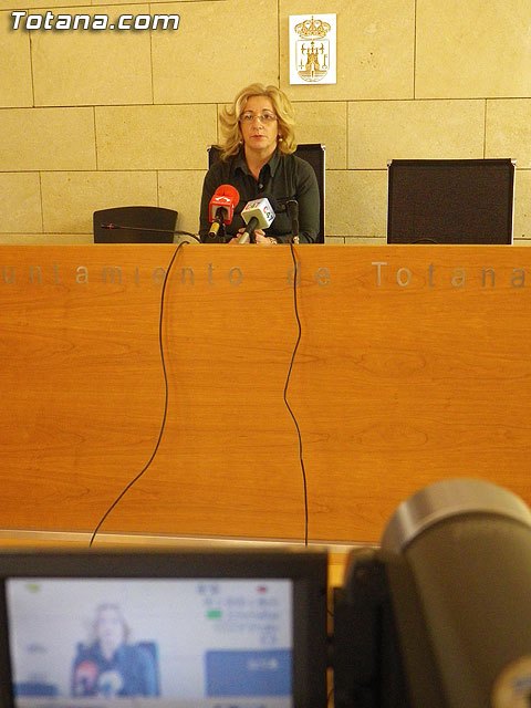 Rueda de prensa PSOE Totana. Valoración Pleno febrero 2012, Foto 1