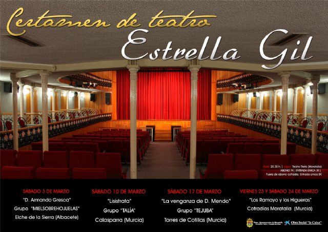 Presentación de I Certamen de Teatro “ESTRELLA GIL” y de la Exposición de Fotografía Antiguas “MORATALLERAS” - 1, Foto 1