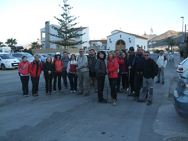 El club senderista de Totana realiz una ruta desde la Azoha hasta Cala Cerrada - 1
