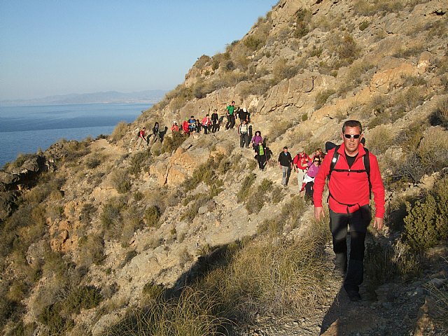El club senderista de Totana realiz una ruta desde la Azoha hasta Cala Cerrada - 2