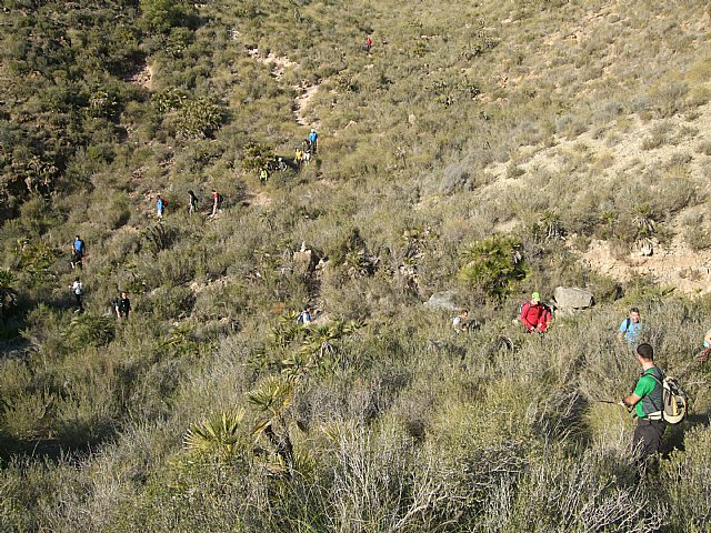 El club senderista de Totana realiz una ruta desde la Azoha hasta Cala Cerrada - 5