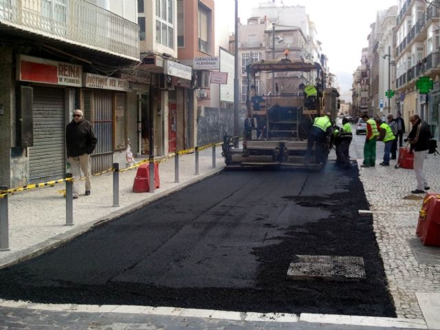 Prueban un arreglo con asfalto en la Serreta - 1, Foto 1
