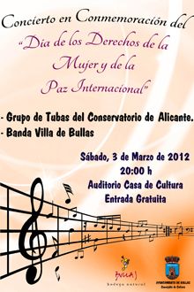 Concierto en Conmemoración del Día de los Derechos de la Mujer y de la Paz Internacional - 1, Foto 1