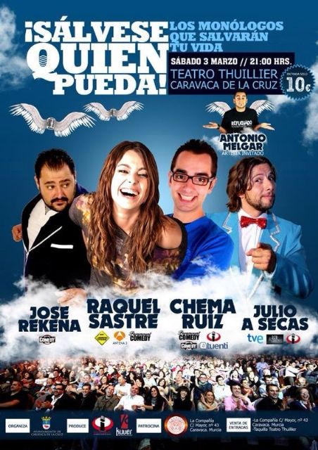 Los monólogos de Sálvese quien pueda llegan este sábado a Caravaca - 1, Foto 1
