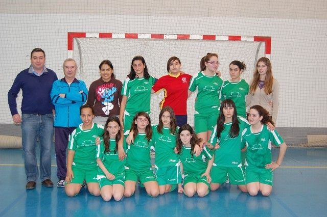 Los equipos de balonmano Infantil y Cadete Femeninos  del IES Villa de Alguazas ganan a sus adversarias - 2, Foto 2