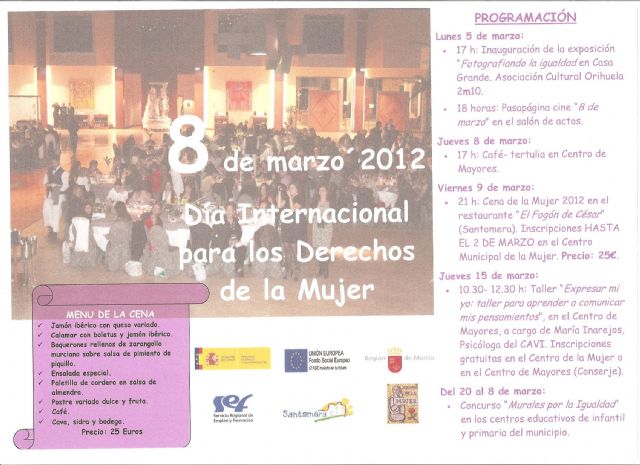 El Ayuntamiento última los actos del Día Internacional para los Derechos de la Mujer - 1, Foto 1