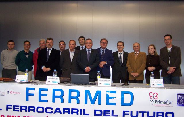 Alcaldes y concejales de varias localidades asisten en Águilas a una conferencia sobre FERRMED - 1, Foto 1