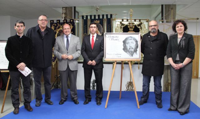 El Cabildo de Cofradías de Puerto Lumbreras presenta el cartel de la Semana Santa 2012 - 1, Foto 1