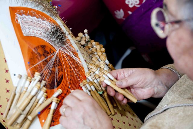 Las encajeras de bolillo disfrutan en La Palma - 3, Foto 3