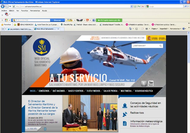 Salvamento Marítimo estrena nueva web - 1, Foto 1