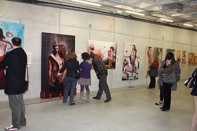Inaugurada la exposición Colectiva de Pintura “Puerta de las artes” en Torre-Pacheco - 2, Foto 2
