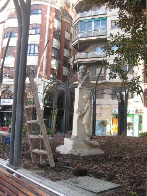 Comienzan los trabajos en Santo Domingo para rehabilitar el monumento a Ricardo Codorniú - 2, Foto 2