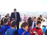 Los alumnos del programa 'Ecoescuelas Litorales' visitan el Castillo de guilas