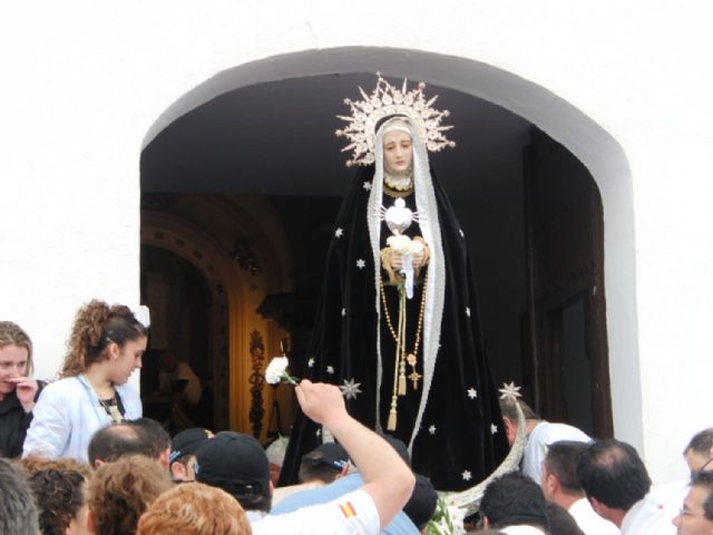 La Virgen de la Soledad del Calvario baja el día 18 a Santa Lucía - 1, Foto 1