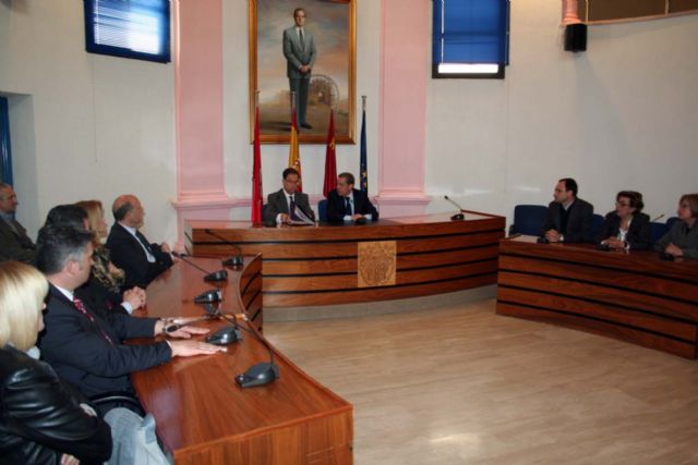 El delegado del gobierno en la región de Murcia visitó alcantarilla en la mañana de hoy - 1, Foto 1