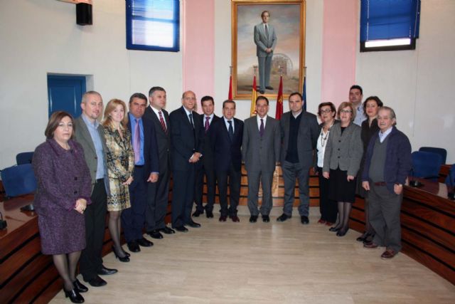 El delegado del gobierno en la región de Murcia visitó alcantarilla en la mañana de hoy - 2, Foto 2