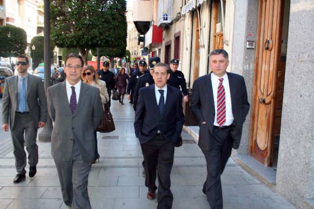 El delegado del gobierno en la región de Murcia visitó alcantarilla en la mañana de hoy - 5, Foto 5
