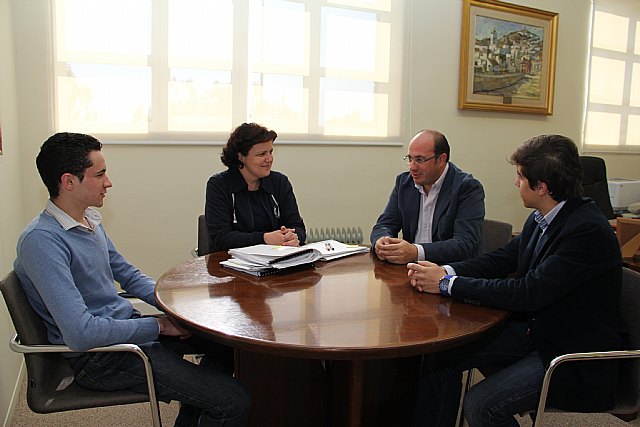 El Alcalde de Puerto Lumbreras recibe a los novilleros Cristian López y Francisco Carrillo El Torro - 2, Foto 2