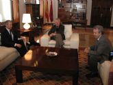 El presidente de la CHS es recibido por el presidente de la Comunidad de Murcia