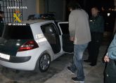 Guardia Civil y Polica Local detienen a dos personas por trfico de droga en Blanca