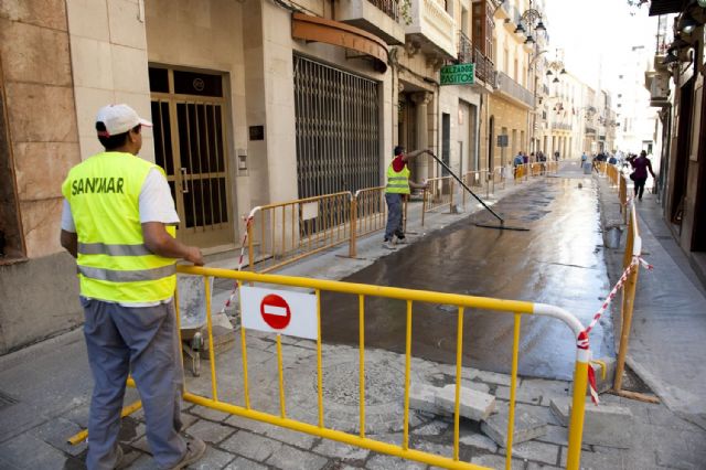 Asfaltan la calle del Aire de cara a la Semana Santa - 4, Foto 4
