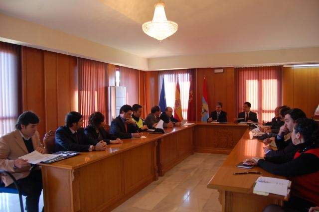 El delegado del Gobierno preside junto al alcalde de Alguazas la constitución de la nueva Junta Local de Seguridad - 1, Foto 1