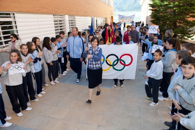 La antorcha olímpica ya está en Franciscanos - 2, Foto 2